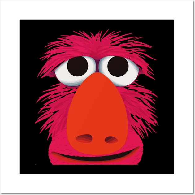 muppet face Wall Art by Pixy Official